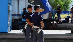 Controlli della Polfer nelle stazioni ferroviarie