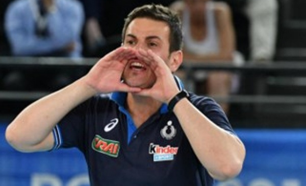 Argento per la nazionale di pallavolo maschile allenata da Blengini