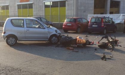 Auto contro moto: i feriti sono di Corio e Rocca