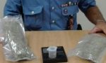 Beccato dai carabinieri con un etto di marijuana