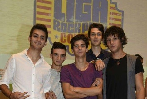 La band canavesana The Jab sul palco con Ligabue