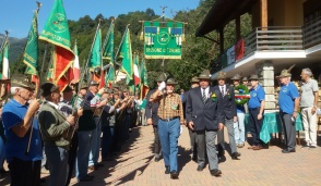 Gruppo Alpini  in festa per il 16° di fondazione