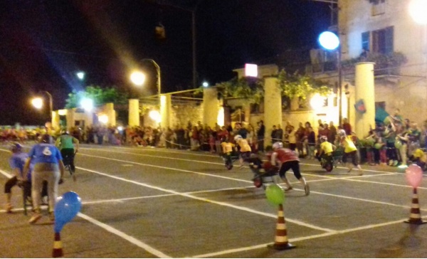 A Rivara rubati gli striscioni del Palio