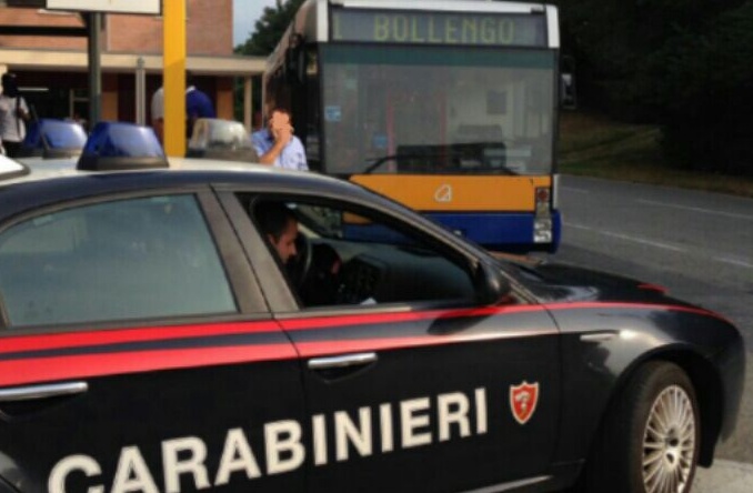 Ivrea, scattano controlli dei carabinieri sugli autobus