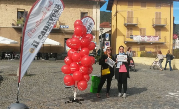 Lo stand de “Il Canavese” in fiera