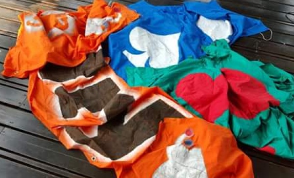 Palio di Rivara: gli striscioni tornano “a casa”