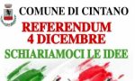 Referendum, incontro il 4 ottobre a Cintano