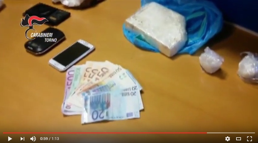 Chili di cocaina trovata a casa del panettiere: arrestato a Volpiano