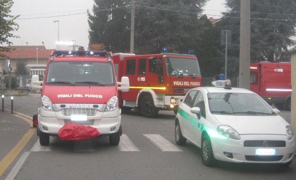 Fuga di gas in via Battitore: intervento dei vigili del fuoco