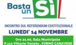 Incontro sul referendum il 14 a Forno