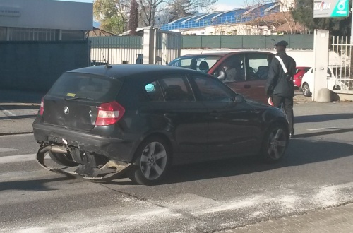 Tamponamento in via Re Arduino a Rivarolo