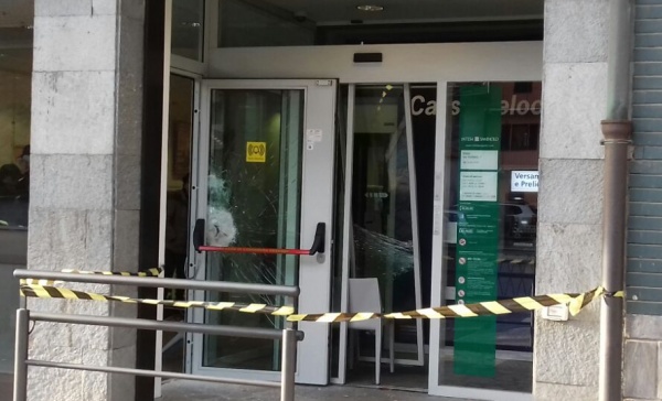 Tentativo di furto fallito al bancomat di Forno