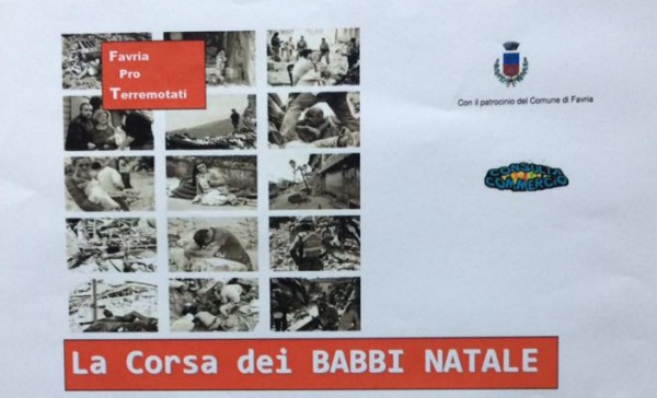 A Favria oggi i Babbi Natale… vanno di corsa