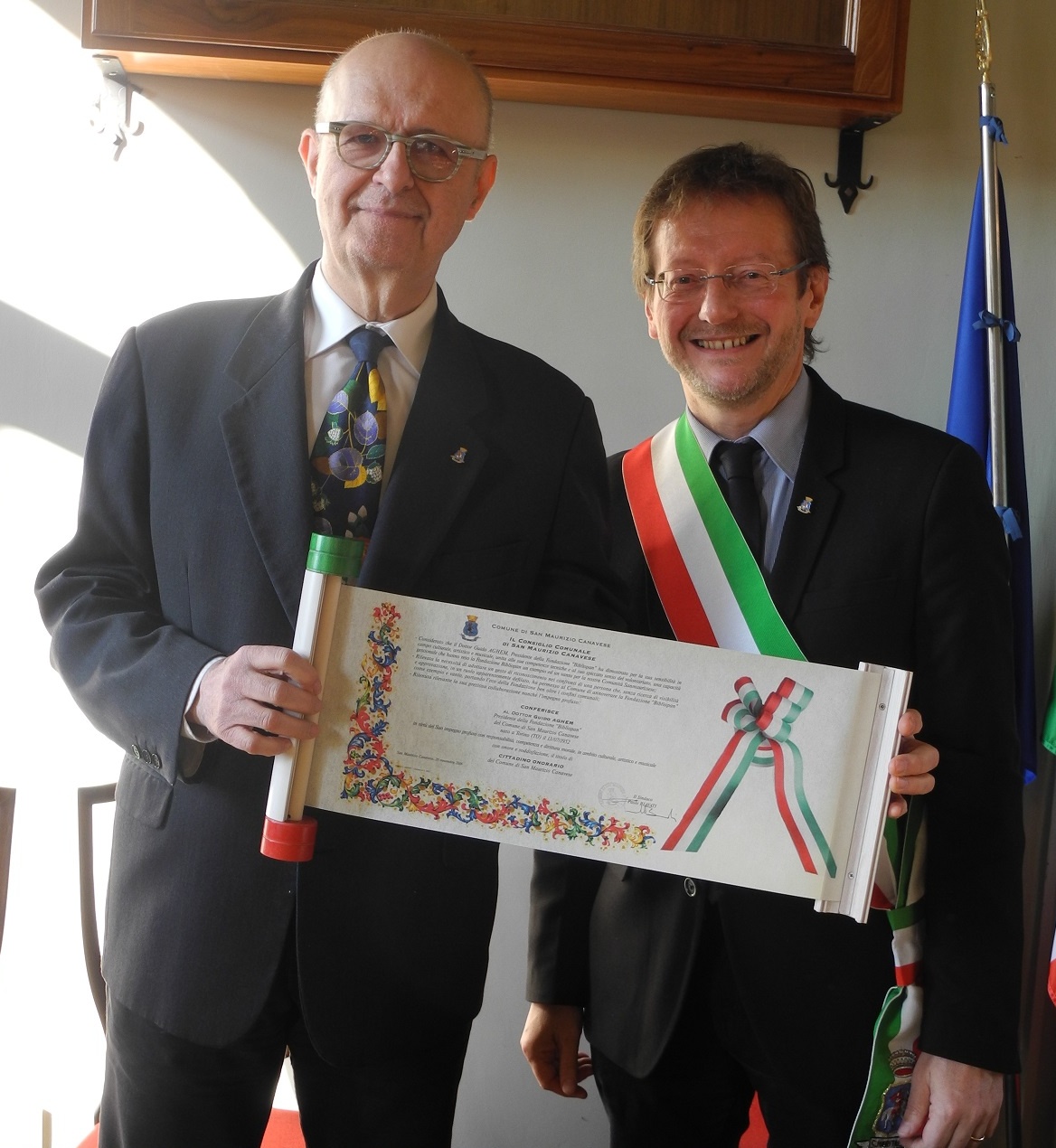 San Maurizio ha un nuovo “cittadino onorario”