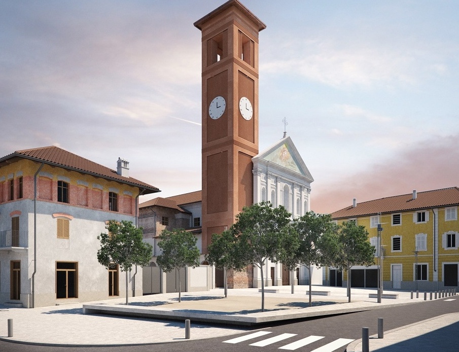 Parcheggio coperto in via San Sebastiano e sopra… un  campo da calcetto