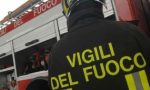 Valchiusella, dopo l'escavatore ad Alice incendio boschivo a Vico