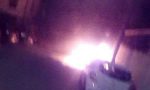 Ciriè: auto in fiamme nella notte