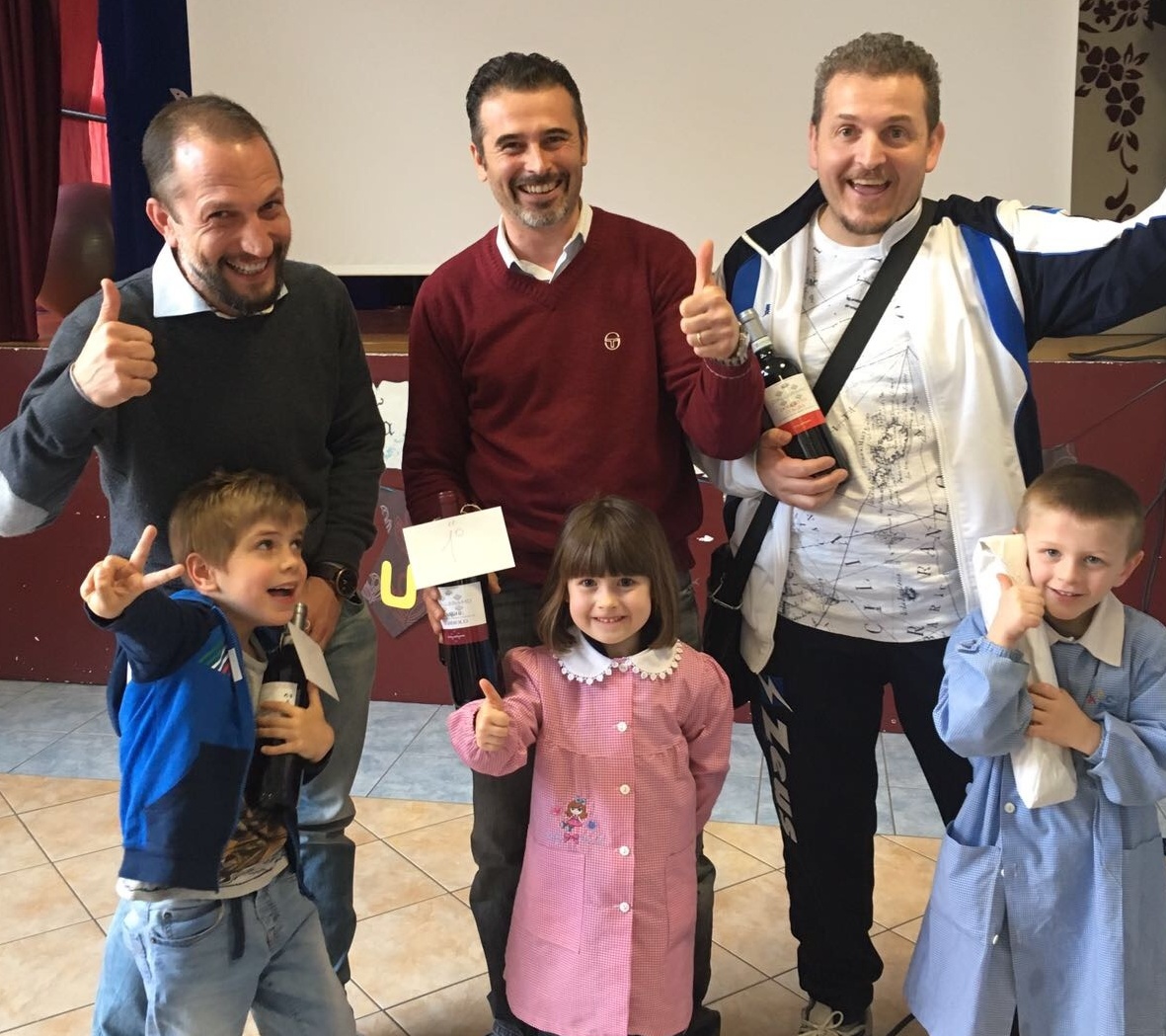 Ecco i papà vincitori del concorso dell’asilo Chiariglione