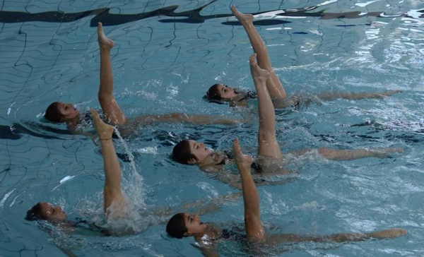 Il nuoto sincronizzato porta Rivarolo sul tetto del Piemonte