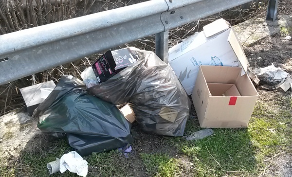 Rifiuti sulla Provinciale: una battaglia persa?