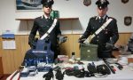 Un arsenale nel garage: arrestato