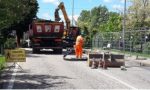 Lavori in corso, chiuso il ponte sull'Orco in via Ivrea