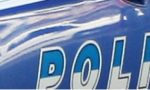 Topo d'auto bloccato dalla squadra volanti della polizia