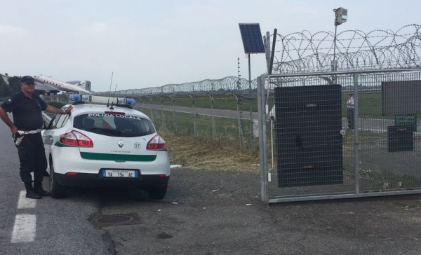 Aereo in fiamme? No era una esercitazione
