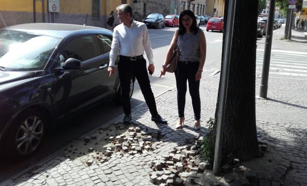 Arredo urbano: “disastro” a Ciriè