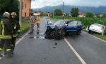 Ciriè: scontro frontale in via Robassomero, tre i feriti