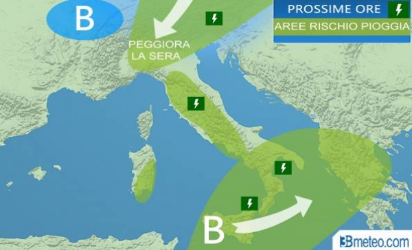 Il temporale di mercoledì non fermerà il caldo africano