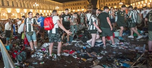 Panico a Torino alla finale di Champions: tra i tifosi in piazza San Carlo c’erano anche molti ciriacesi e canavesani
