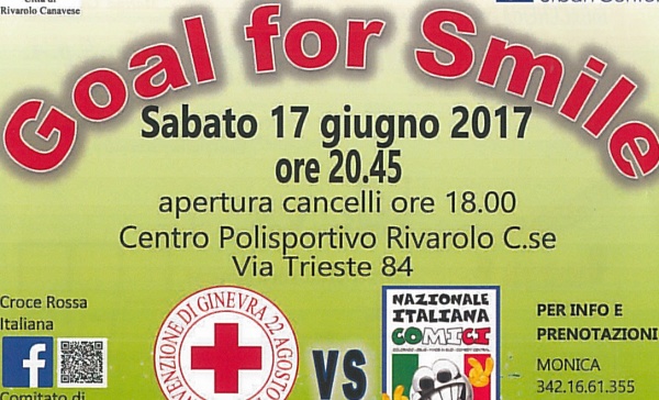 Sabato sera in campo a Rivarolo per la solidarietà