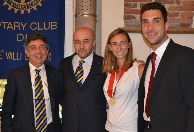 Alla guida del Rotary Club c’è Giovanni Reviglio