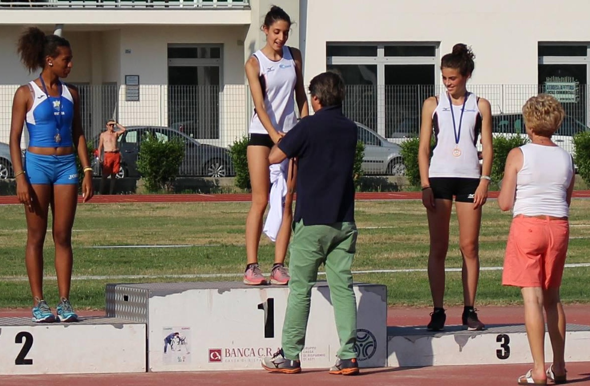 Atletica: premiate Letizia Burocco e Aurora Leli