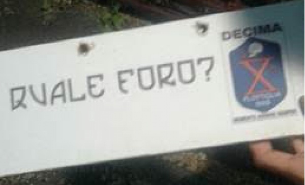 Atto vandalico contro la memoria: l’Anpi manifesta ad Ivrea