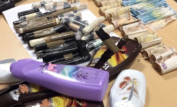 Denaro nascosto nello shampoo: recuperati 900mila euro