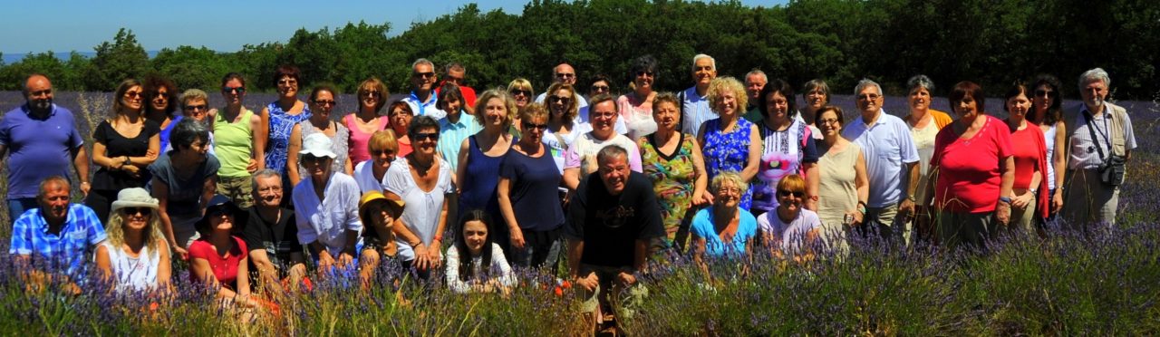 Gli amici di Borgate Grange… a spasso nella lavanda