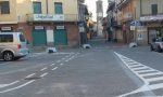 Piazza Ricciolio a Leini senza... cartelli identificativi