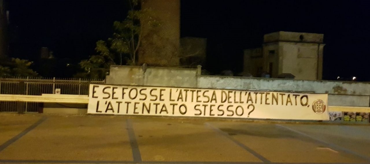 “E se fosse l’attesa dell’attentato l’attentato stesso?”