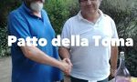 Patto della "Toma" tra i sindaci Pezzetto e Mazza