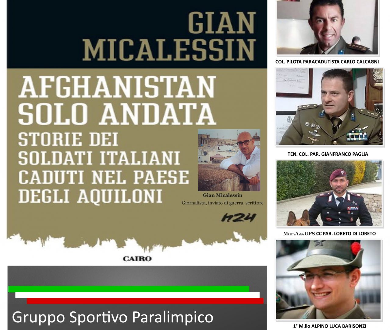Gli atleti del Gruppo Paralimpico Difesa a Cuorgnè