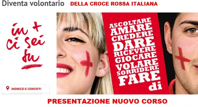 Un nuovo corso per volontari della Croce rossa