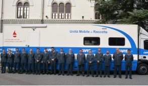 Finanzieri protagonisti nelle donazioni di sangue