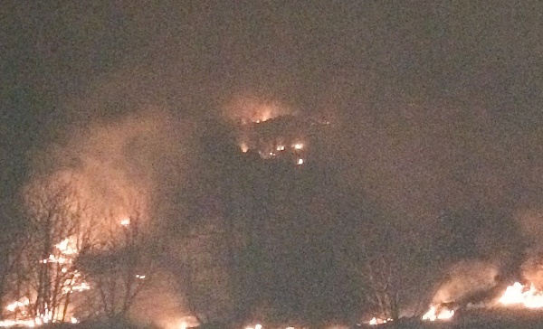 I boschi in fiamme