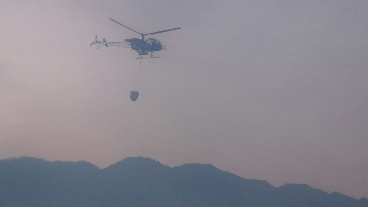 Incendi Canavese sala operativa metropolitana