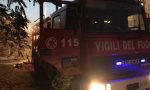 Incendio nell'ex Metalchimica