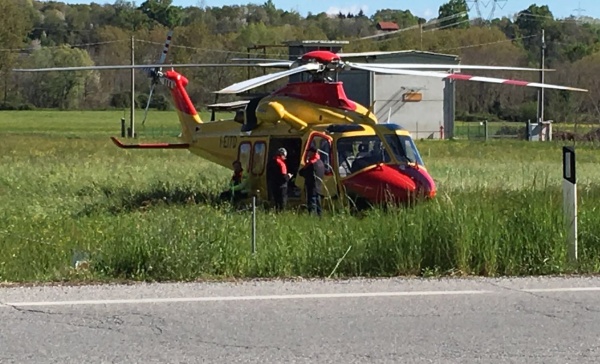 Madre e figlio di Ciriè feriti in un incidente d’auto