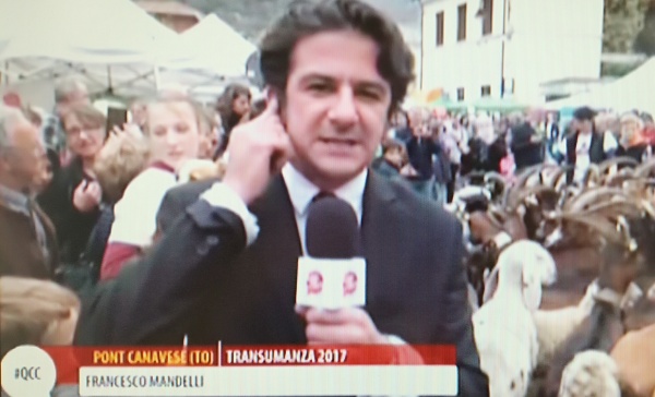 Rai 2 ospite della Trasumanza di Pont Canavese