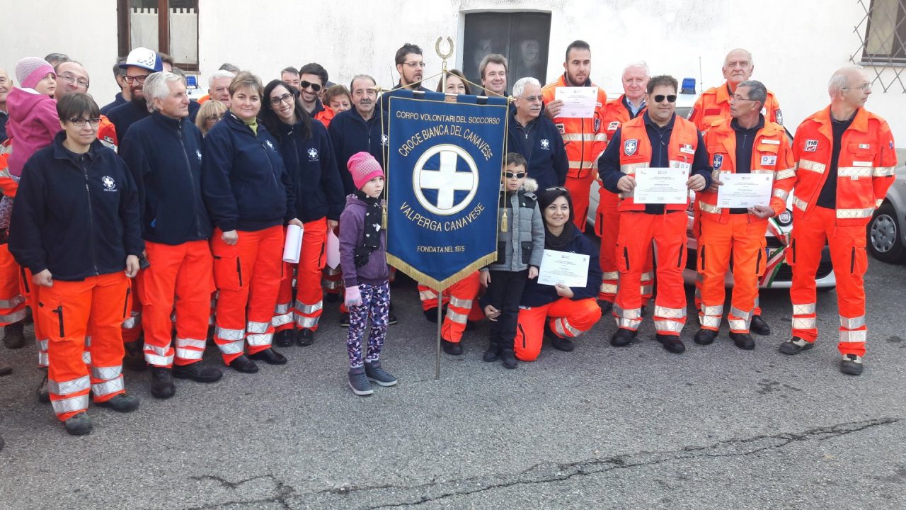 Croce bianca Canavese inaugurati nuovi mezzi (Foto)